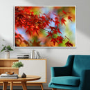 Red Leaves Autumn Forest Wall Art Canvas, Red Leaves Autumn by MyGreatCanvas | Canvas Wall Art Prints | Photo Prints & Wall Decor