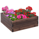 Square Raised Garden Bed Flower Vegetables Seeds Planter by LJGDeals