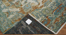7' 10''x10' 1'' Hand Knotted LoomBloom Muted Turkish Oushak 100% Wool Transitional Oriental Area Rug Beige, Rust Color