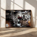 Red Wine and Glass Canvas Print by MyGreatCanvas | Canvas Wall Art Prints | Photo Prints & Wall Decor