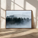 Autumn and Misty Trees in the Forest Wall Art Canvas Print, by MyGreatCanvas | Canvas Wall Art Prints | Photo Prints & Wall Decor