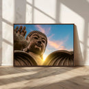 Buddha Statue and Daylight Wall Art, Buddha Statue Wall Art by MyGreatCanvas | Canvas Wall Art Prints | Photo Prints & Wall Decor