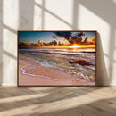 Sunset on Ocean Wall Art Canvas Print by MyGreatCanvas | Canvas Wall Art Prints | Photo Prints & Wall Decor