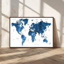 World Map Canvas Print – Framed Detailed Map of the World by MyGreatCanvas | Canvas Wall Art Prints | Photo Prints & Wall Decor