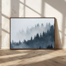 Foggy Pine Forest Wall Art Canvas Print by MyGreatCanvas | Canvas Wall Art Prints | Photo Prints & Wall Decor