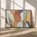 Boho Wall Art Canvas Print Set, Watercolor Boho Wall Art