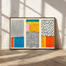 Canvas Print Wall Art Abstract Illustrs Art Boho, Framed