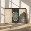 Tree Rings Canvas Wall Art Print – Minimalist Natural