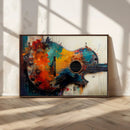 Abstract Guitar Wall Art Canvas | Vibrant Music-Inspired Art by MyGreatCanvas | Canvas Wall Art Prints | Photo Prints & Wall Decor