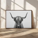 Farmhouse Longhorn Wall Art Canvas Print, Longhorn Texas by MyGreatCanvas | Canvas Wall Art Prints | Photo Prints & Wall Decor