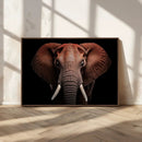 Wild Elephant Wall Art Canvas Print, Africa Savannah Wild by MyGreatCanvas | Canvas Wall Art Prints | Photo Prints & Wall Decor