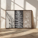 Minimalist Botanical Wall Art Canvas Print, Framed and Ready