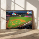 Angel Stadium Aerial Canvas Print – Los Angeles Angels