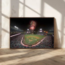 Fireworks at Angel Stadium – Los Angeles Angels Canvas