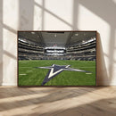 Dallas Cowboys Football Team Print - Arlington AT&T Stadium by MyGreatCanvas | Canvas Wall Art Prints | Photo Prints & Wall Decor