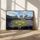 New York Mets Baseball Team Print - Citi Field Stadium Wall