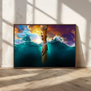 God Hand Wall Art Canvas Print by MyGreatCanvas | Canvas Wall Art Prints | Photo Prints & Wall Decor