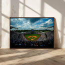 3-Panel Kauffman Stadium Wall Art Print | Large Kansas City