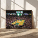 TD Garden Basketball Canvas Wall Art - Boston Celtics Live by MyGreatCanvas | Canvas Wall Art Prints | Photo Prints & Wall Decor
