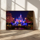 Castle Large Wall Art Disney Magic Kingdom Kids Room Decor -