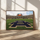 Notre Dame Stadium Giclee Canvas Print | Triptych Wall Art