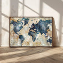 World Map Canvas Print – Framed Wall Art for Couples, by MyGreatCanvas | Canvas Wall Art Prints | Photo Prints & Wall Decor
