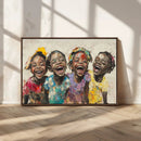 Shai Yossef style Joyful Childhood Canvas Wall Art - by MyGreatCanvas | Canvas Wall Art Prints | Photo Prints & Wall Decor
