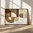 Wabi Sabi Geometric Wall Art | Abstract Modern Minimalist