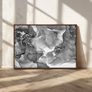 Black White Abstract Canvas Wall Art - Fluid Ink Artwork - by MyGreatCanvas | Canvas Wall Art Prints | Photo Prints & Wall Decor
