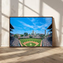 Wrigley Field Chicago Cubs Panoramic Art Multi-Piece Canvas