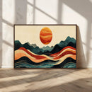 Mountain Triptych Wall Art Canvas Print – Western Nature