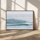 Ocean Waves Wall Art Canvas Print – Framed Surfer Lineup by MyGreatCanvas | Canvas Wall Art Prints | Photo Prints & Wall Decor