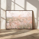 Pastel Grasses Wall Art Canvas Print – Framed Soft Meadow