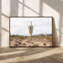 Saguaro Cactus Wall Art – Framed Desert Canvas Artwork, by MyGreatCanvas | Canvas Wall Art Prints | Photo Prints & Wall Decor