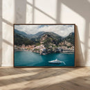 Amalfi Coast Wall Art – Framed Italian Seaside Canvas by MyGreatCanvas | Canvas Wall Art Prints | Photo Prints & Wall Decor