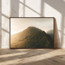 Mountain Wall Art – Framed Sunset Landscape Canvas Artwork, by MyGreatCanvas | Canvas Wall Art Prints | Photo Prints & Wall Decor