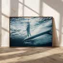 Underwater Surf Wall Art – Framed Ocean Wave Canvas Artwork, by MyGreatCanvas | Canvas Wall Art Prints | Photo Prints & Wall Decor