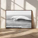 Monochrome Seascape Wall Art Canvas Print – Framed Surf Wave by MyGreatCanvas | Canvas Wall Art Prints | Photo Prints & Wall Decor