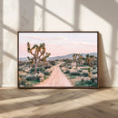 Joshua Tree Wall Art Canvas Print – Framed Desert Road Scene by MyGreatCanvas | Canvas Wall Art Prints | Photo Prints & Wall Decor