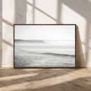 Black and White Seascape Wall Art Canvas Print – Framed by MyGreatCanvas | Canvas Wall Art Prints | Photo Prints & Wall Decor
