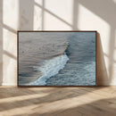 Ocean Waves Wall Art Canvas Print – Framed Coastal Serenity