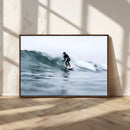 Surfer on Wave Wall Art Canvas Print – Framed Ocean by MyGreatCanvas | Canvas Wall Art Prints | Photo Prints & Wall Decor