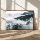 Foggy Forest Landscape Wall Art Canvas Print – Misty by MyGreatCanvas | Canvas Wall Art Prints | Photo Prints & Wall Decor
