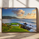 Pebble Beach Golf Links Wall Art Canvas Print – Iconic