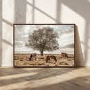 Texas Longhorn Cattle Wall Art, Rustic Western Ranch Canvas by MyGreatCanvas | Canvas Wall Art Prints | Photo Prints & Wall Decor