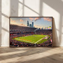 Chicago Bears Soldiers Field Wall Art Canvas Print – Framed