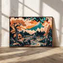 Japanese Landscape Wall Art Canvas Print – Mount Fuji by MyGreatCanvas | Canvas Wall Art Prints | Photo Prints & Wall Decor