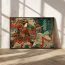 Tsukioka Yoshitoshi Samurai Wall Art – Japanese Katana by MyGreatCanvas | Canvas Wall Art Prints | Photo Prints & Wall Decor