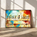 Abstract Last Supper Wall Art Canvas Print – Apostles by MyGreatCanvas | Canvas Wall Art Prints | Photo Prints & Wall Decor