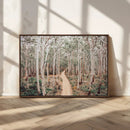 Forest Dirt Road Wall Art Canvas Print, Scenic Woodland by MyGreatCanvas | Canvas Wall Art Prints | Photo Prints & Wall Decor